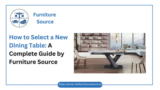 How to Select a New Dining Table