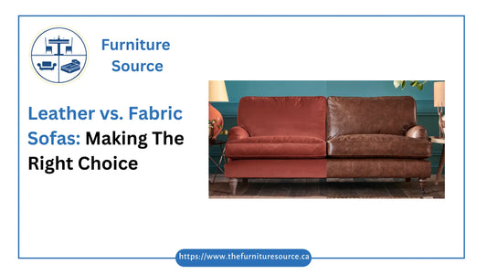 Leather vs. Fabric Sofas
