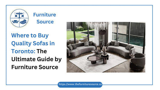 Where to Buy Quality Sofas in Toronto