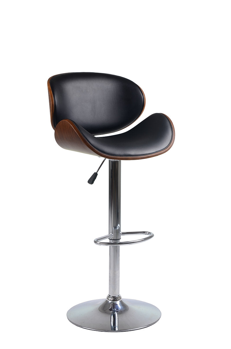 ST 7510/11 Barstool in black and white PU