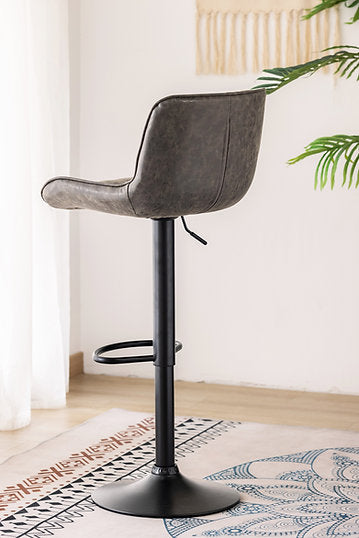 ST 7820 Barstool available in Black and Grey PU