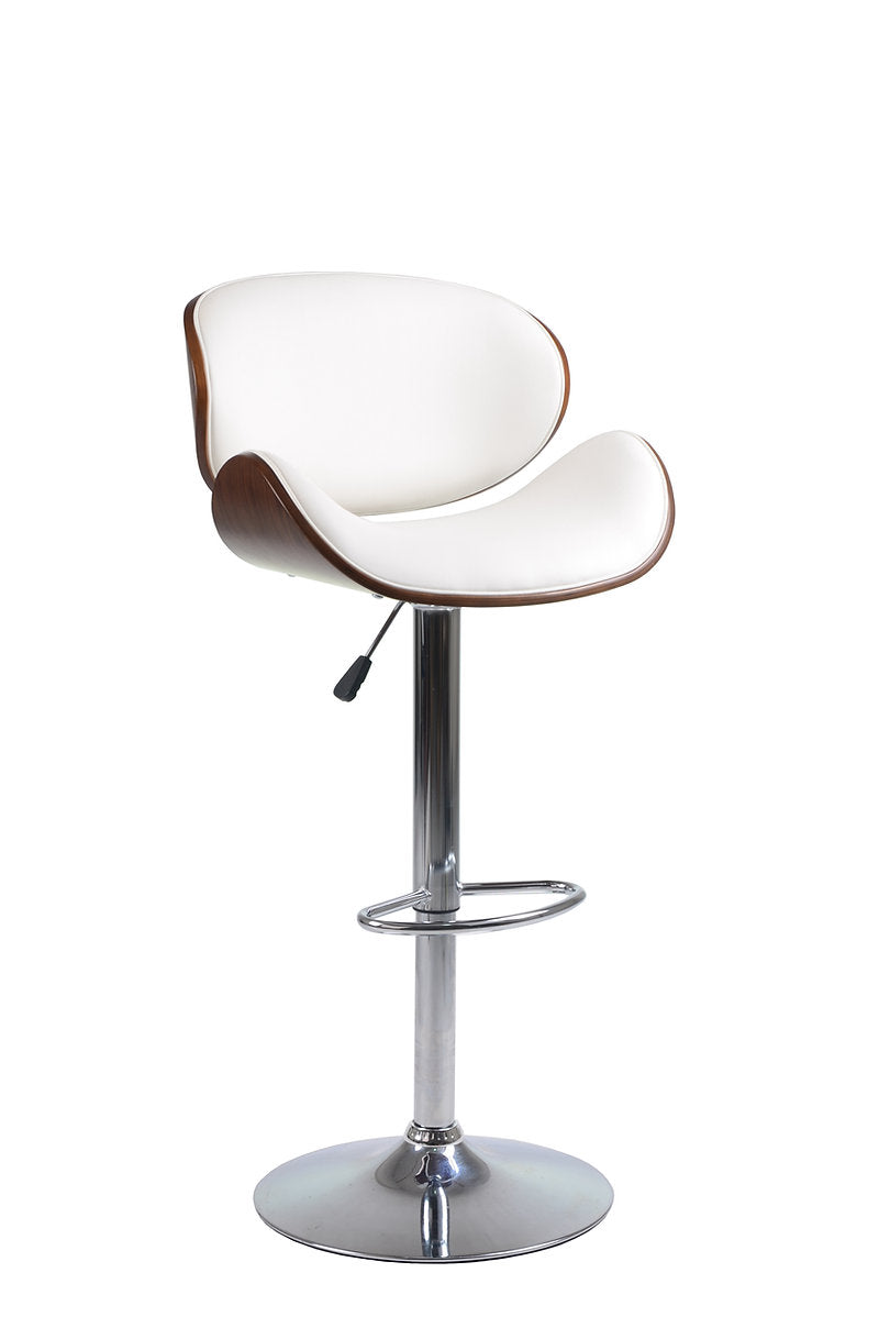ST 7510/11 Barstool in black and white PU