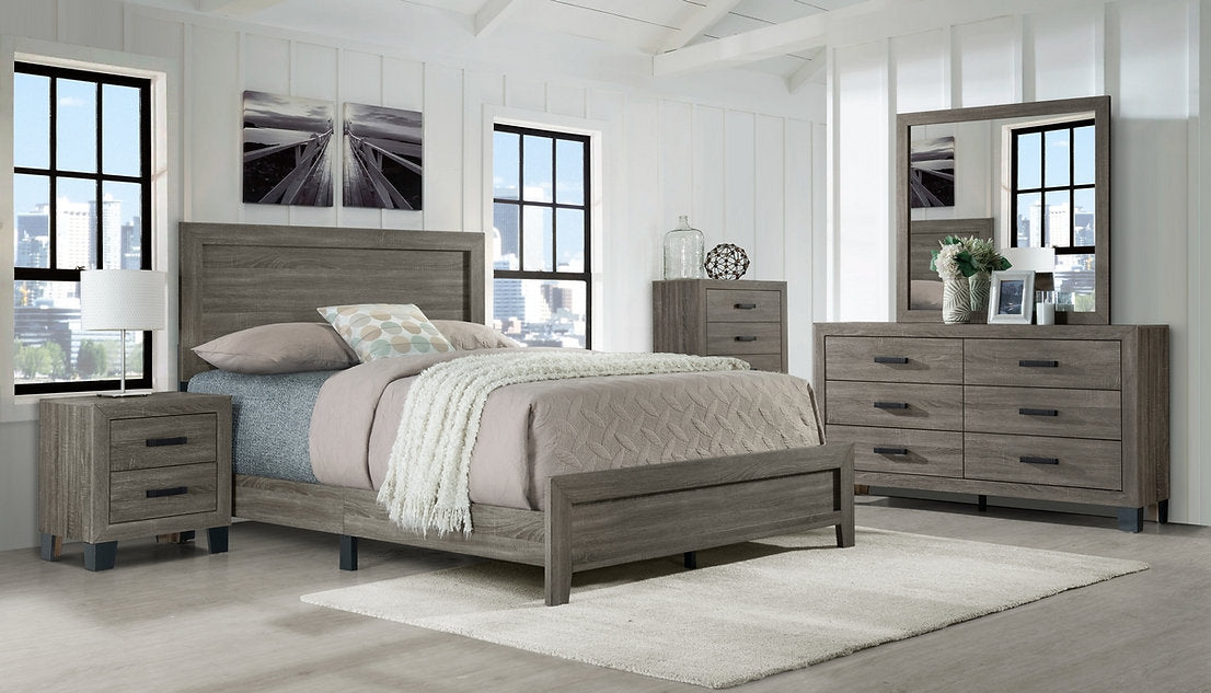 8 pc queen Bedroom  set complete