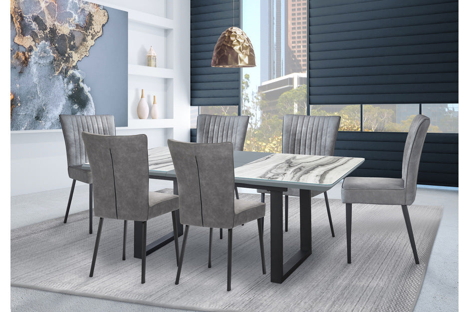 Barcelona 7pc dining set 6841