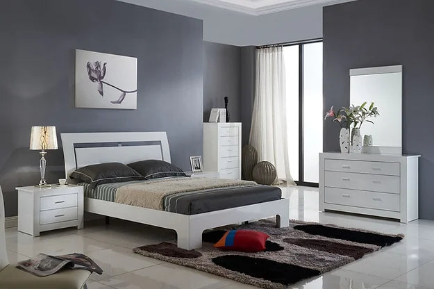 Leo bedroom 8pc bedroom set queen size