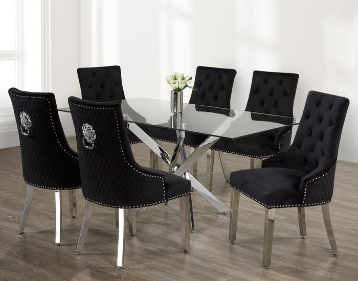 7 pc Dining table set 1448-1251