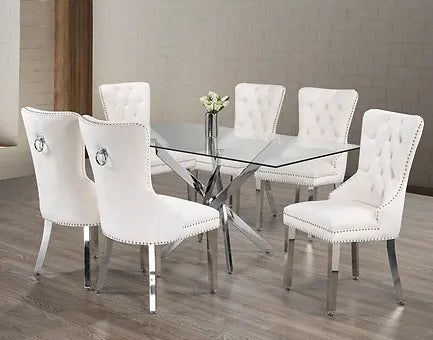 7 pc Dining table set 1448-1251