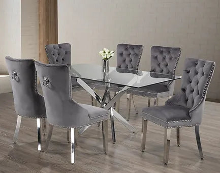 7 pc Dining table set 1448-1251