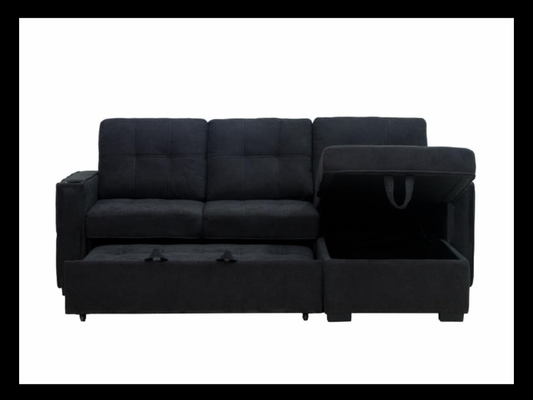 Sh-01 Sectional sofa bed with storage