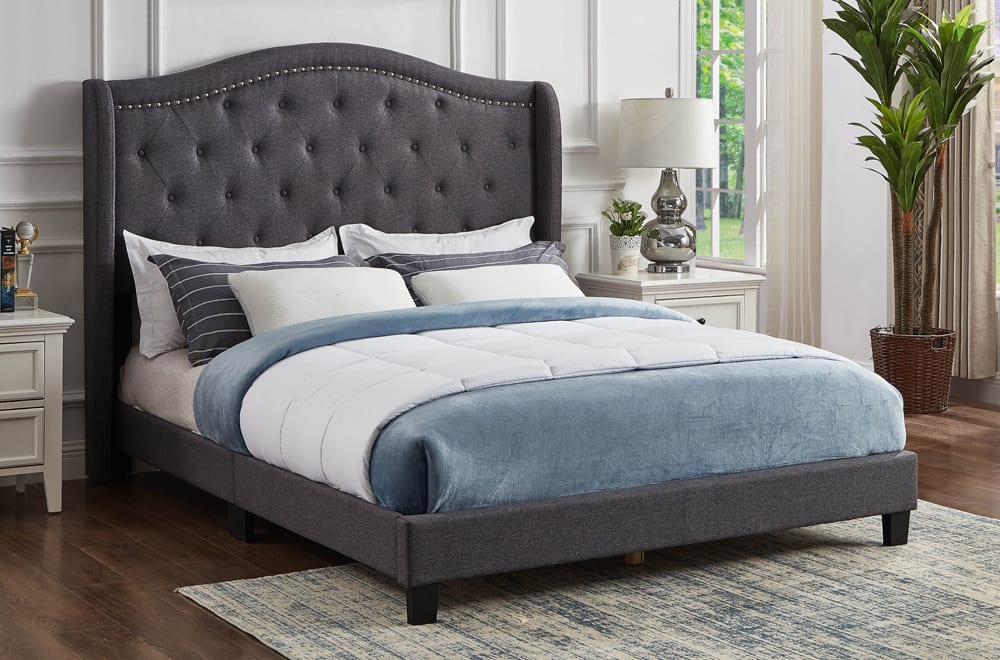King size Tufted bed